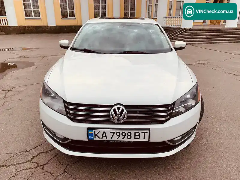 Volkswagen Passat 2013, фото з оголошення 2 з 20, VIN 1VWCP7A3XDC149107