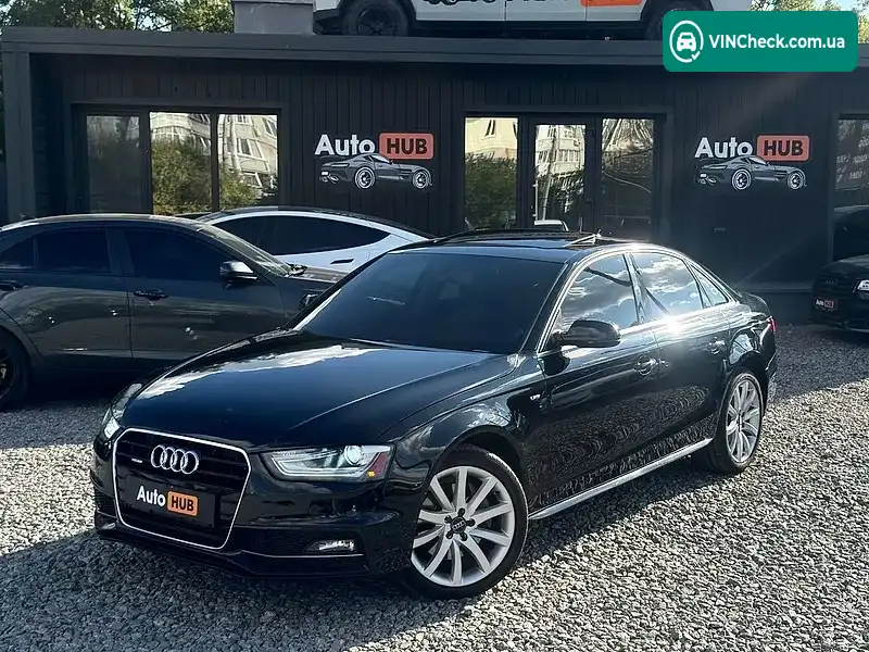 Audi A4 2013, фото з оголошення 1 з 20, VIN WAUBFAFLXEN018737