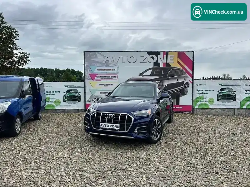 Audi Q5 2021, фото з оголошення 1 з 20, VIN WA1BAAFY3M2124020