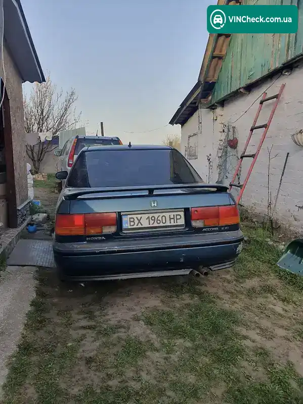 Honda Accord 1992, фото з оголошення 2 з 4, VIN JHMCB75500C210513