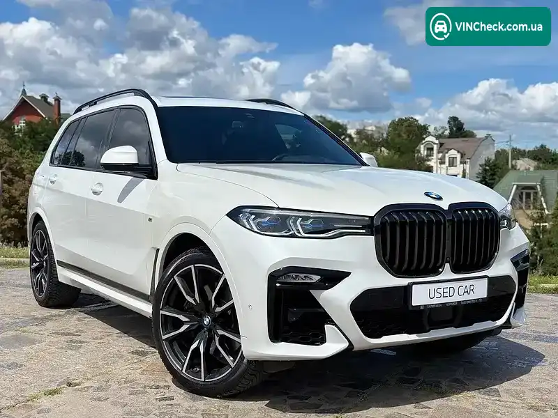 BMW X7 2022, фото з оголошення 1 з 20, VIN WBACW810709L54101
