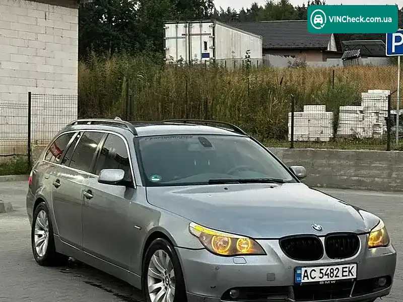 BMW 5 Series 2006, фото з оголошення 2 з 14, VIN WBANJ31010CP79195