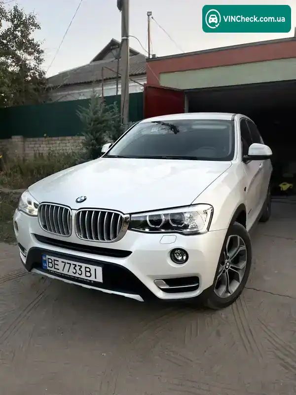 BMW X3 2015, фото з оголошення 1 з 19, VIN WBAWZ510000L19780