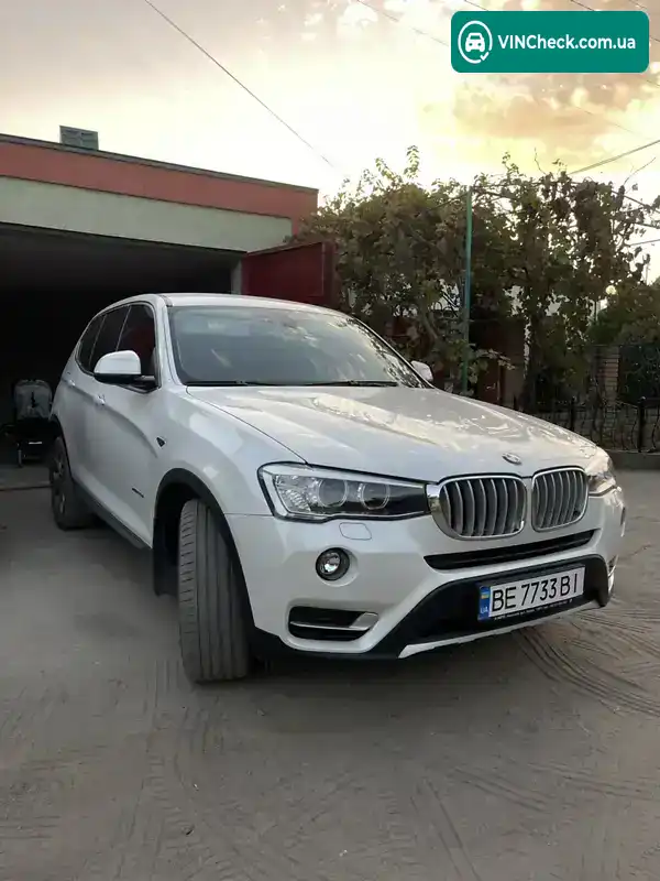 BMW X3 2015, фото з оголошення 2 з 19, VIN WBAWZ510000L19780