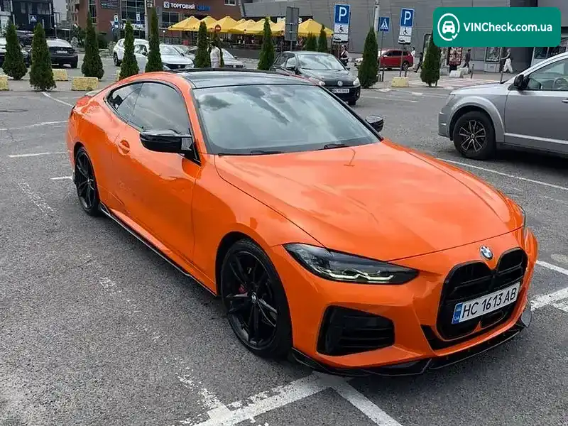 BMW 4 Series 2021, фото з оголошення 2 з 18, VIN WBA83AP03NCJ49091