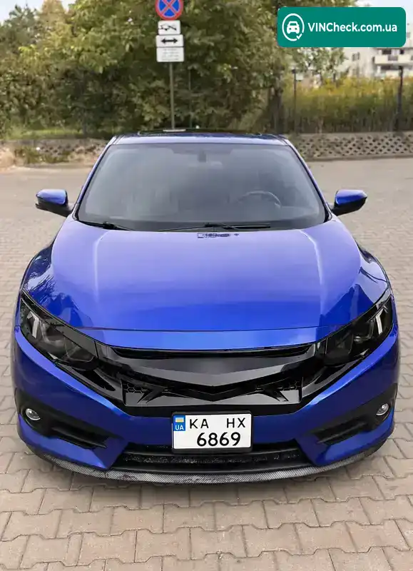 Honda Civic 2017, фото з оголошення 1 з 12, VIN 2HGFC3B33HH355618