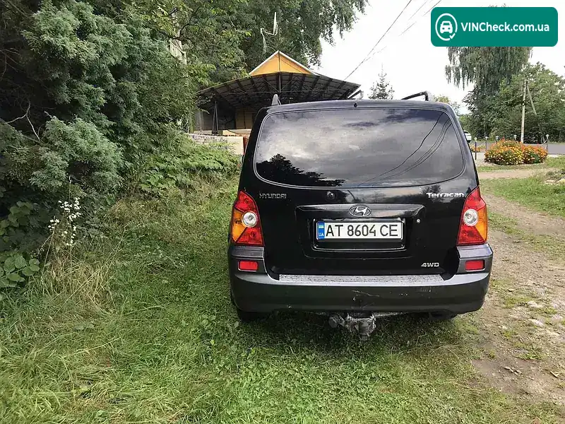 Hyundai Terracan 2003, фото з оголошення 2 з 12, VIN KMHNM81XP3U112218