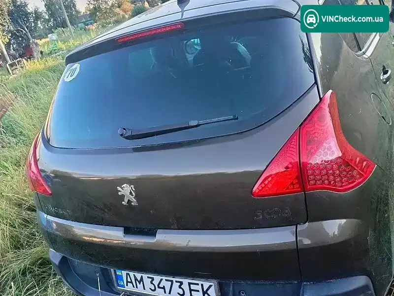 Peugeot 3008 2010, фото з оголошення 2 з 2, VIN VF30U9HR8AS258684