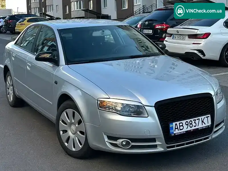 Audi A4 2007, фото з оголошення 1 з 14, VIN WAUZZZ8E87A281161