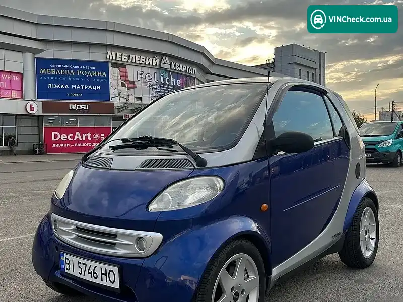 Smart Fortwo 1999, фото з оголошення 1 з 11, VIN WME01MC01XH048996