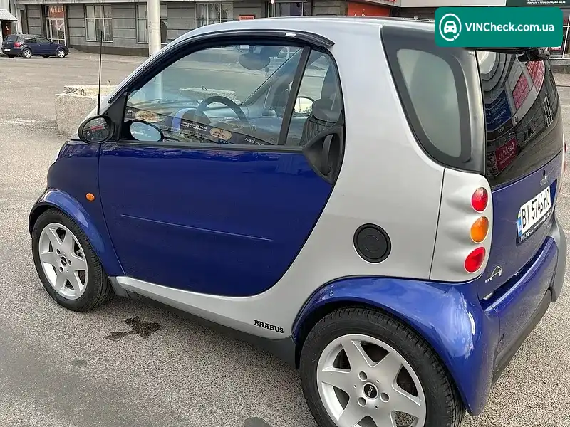 Smart Fortwo 1999, фото з оголошення 2 з 11, VIN WME01MC01XH048996