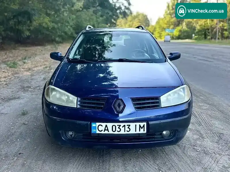 Renault Megane 2004, фото з оголошення 2 з 8, VIN VF1KMRG0632479421