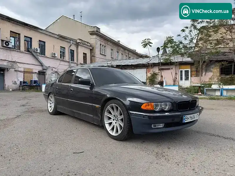 BMW 7 Series 2000, фото з оголошення 2 з 21, VIN WBAGG81010DF90449