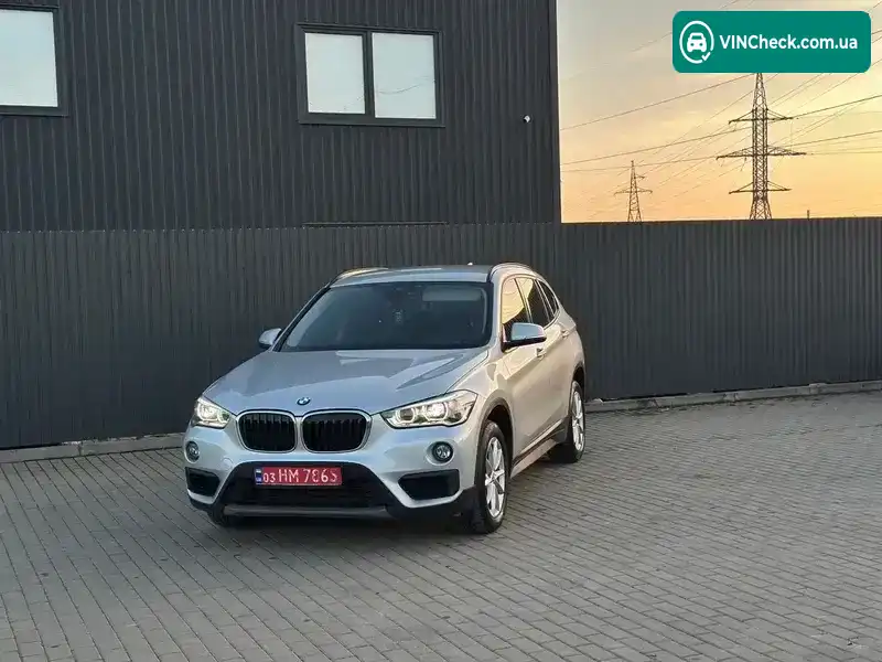 BMW X1 2018, фото з оголошення 2 з 20, VIN WBAJH710003G06210