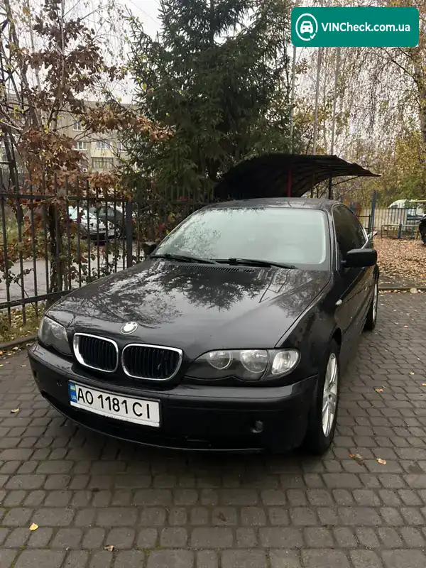 BMW 3 Series 2001, фото з оголошення 1 з 10, VIN WBAAS71060CH02005