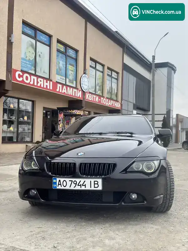 BMW 6 Series 2006, фото з оголошення 2 з 11, VIN WBAEH31010B703008