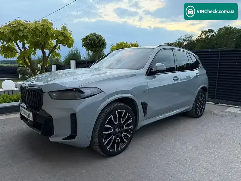 BMW X5 2024, фото з оголошення 1 з 21, VIN WBA11EV0209V42829