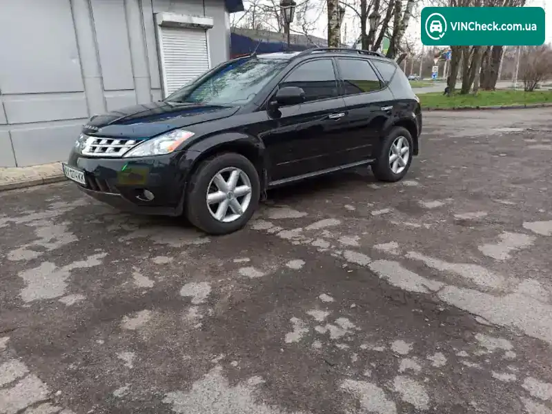 Nissan Murano 2005, фото з оголошення 2 з 12, VIN JN1TANZ50Z0003992