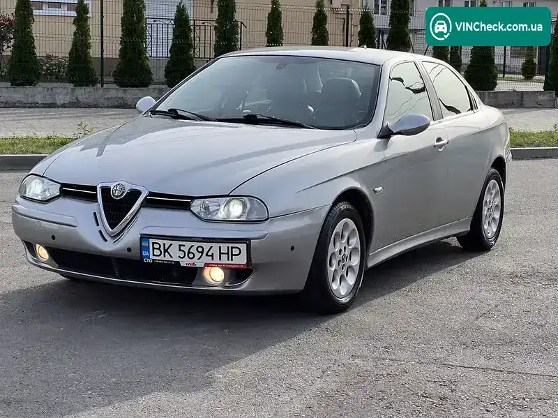 Alfa Romeo 156 2002, фото з оголошення 1 з 20, VIN ZAR93200000212566