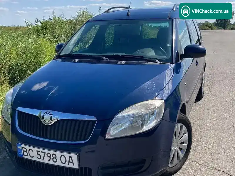 Skoda Roomster 2009, фото з оголошення 1 з 21, VIN TMBMH65J9A5023411