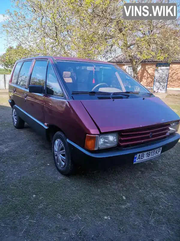 Renault Espace 1985, фото з оголошення 1 з 9, VIN VF8J11205FR004407