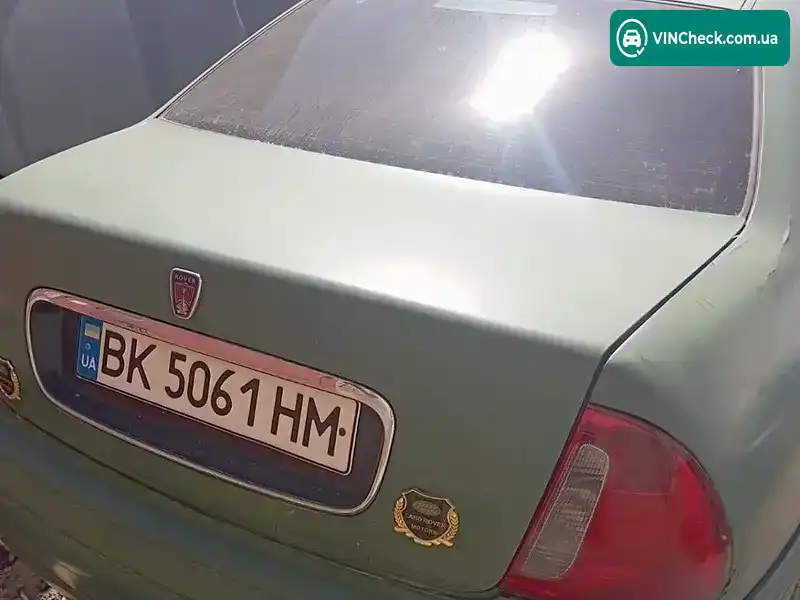 Rover 420 1999, фото з оголошення 2 з 6, VIN SARRTZLCPXD354581
