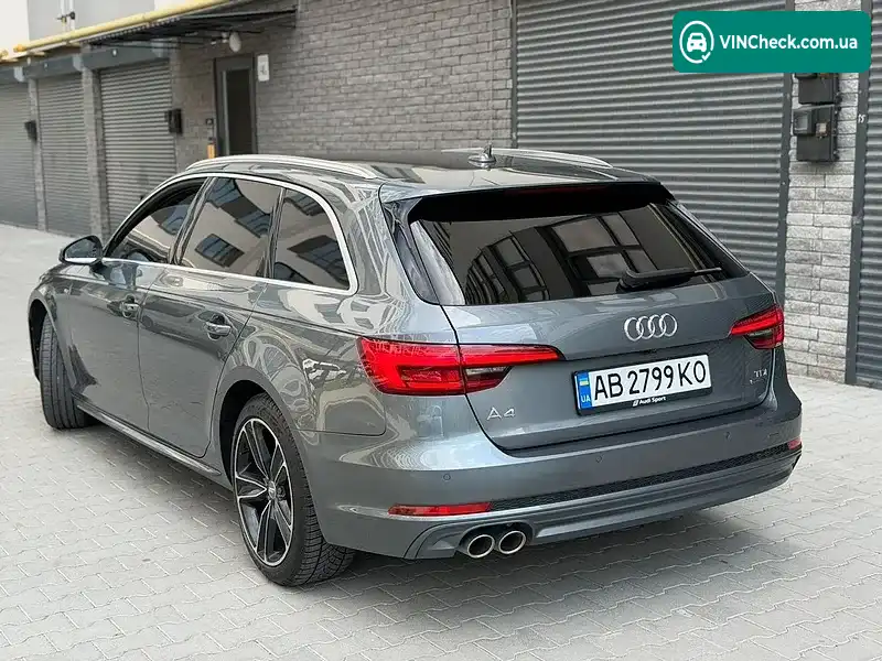 Audi A4 2016, фото з оголошення 2 з 20, VIN WAUZZZF44HA040631
