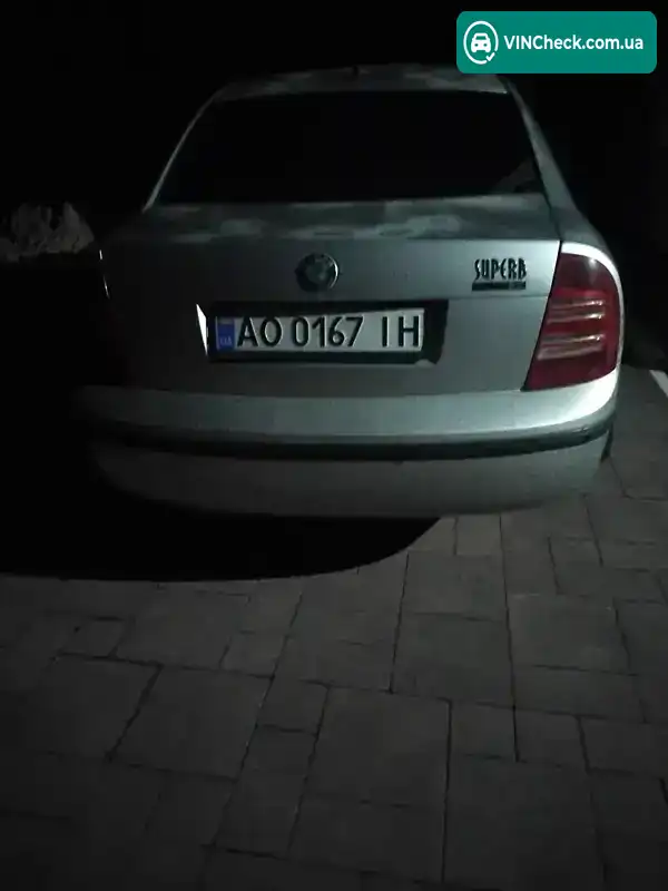Skoda Superb 2003, фото з оголошення 1 з 13, VIN TMBDE63U339016164