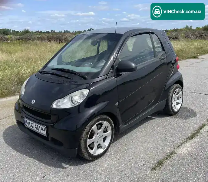 Smart Fortwo 2009, фото з оголошення 1 з 14, VIN WME4513341K306492