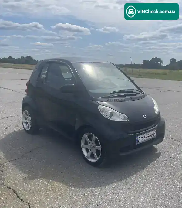 Smart Fortwo 2009, фото з оголошення 2 з 14, VIN WME4513341K306492