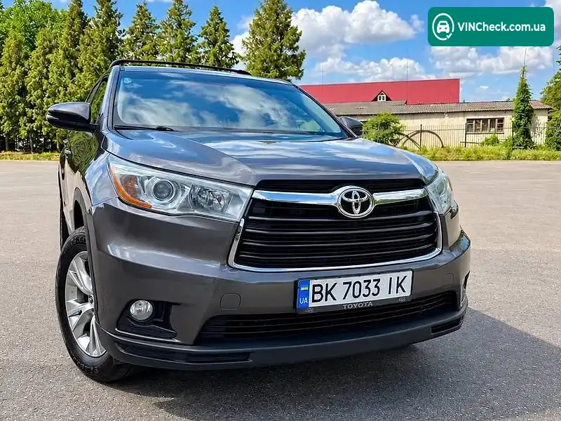 Toyota Highlander 2016, фото з оголошення 1 з 13, VIN 5TDZKRFH3GS184411
