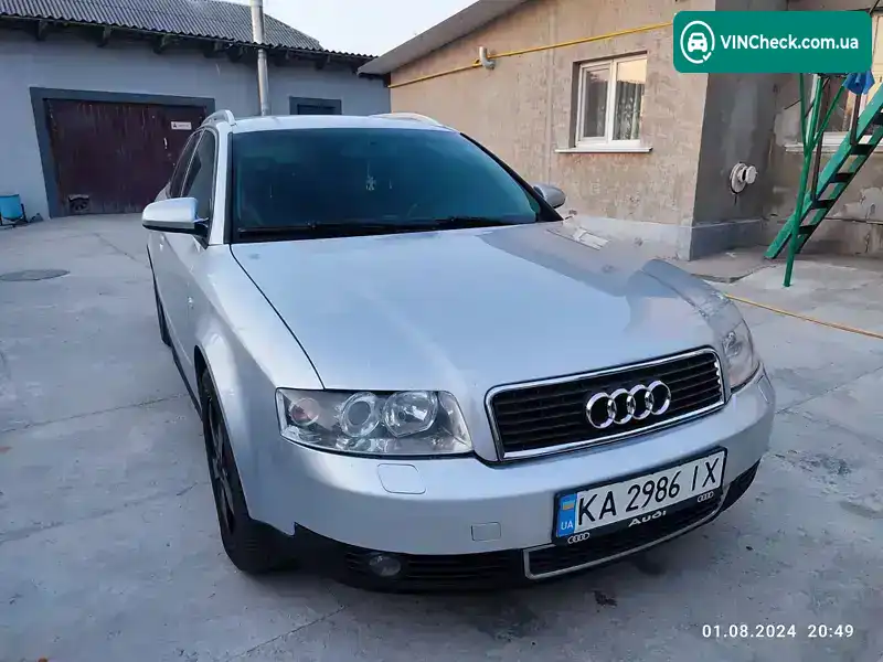 Audi A4 2002, фото з оголошення 1 з 16, VIN WAUZZZ8E53A120499