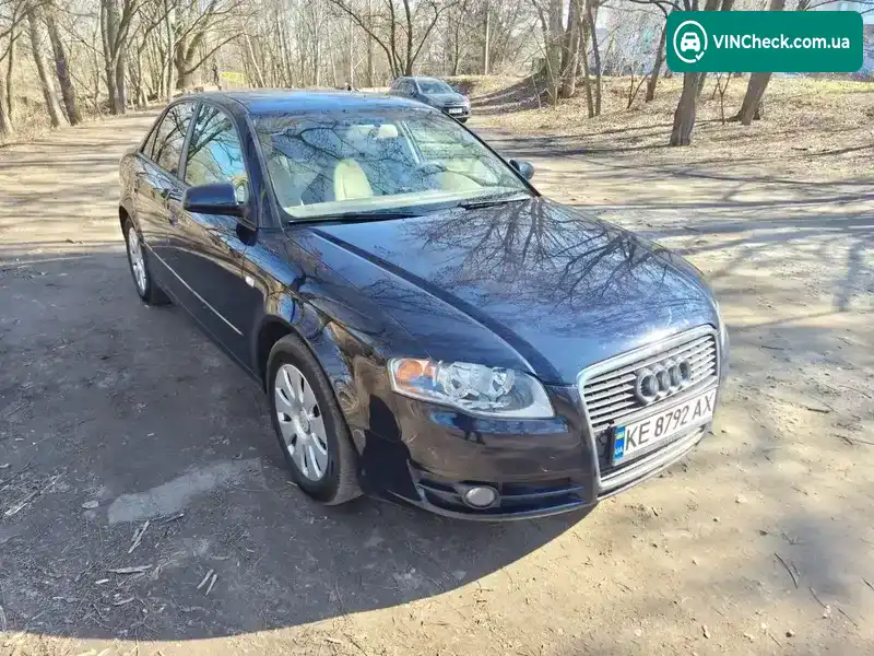 Audi A4 2005, фото з оголошення 2 з 17, VIN WAUZZZ8E96A040434