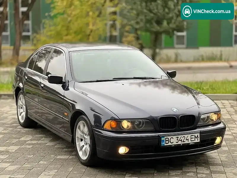 BMW 5 Series 2002, фото з оголошення 1 з 20, VIN WBADL91030GW64390