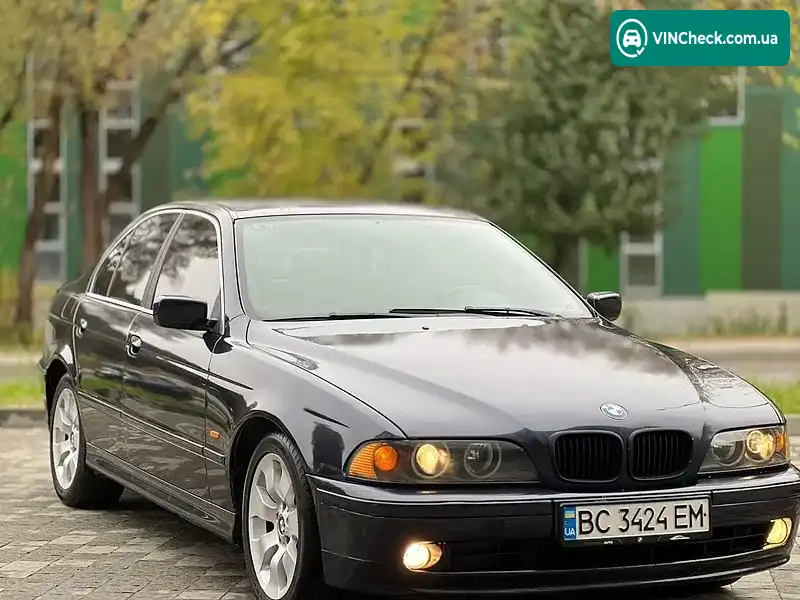 BMW 5 Series 2002, фото з оголошення 2 з 20, VIN WBADL91030GW64390