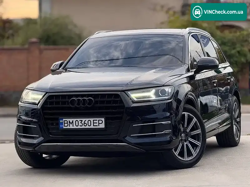 Audi Q7 2017, фото з оголошення 1 з 20, VIN WAUZZZ4MXHD043681