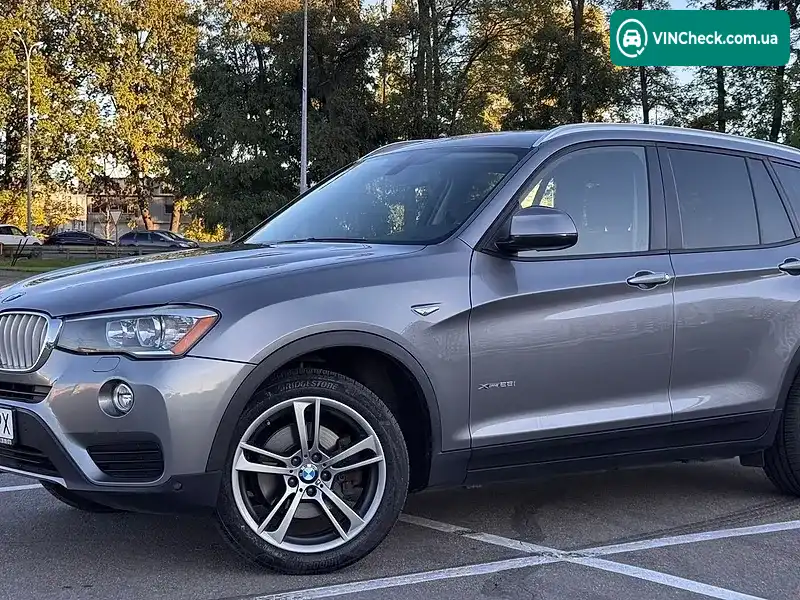 BMW X3 2017, фото з оголошення 2 з 20, VIN 5UXWX9C38H0W67747