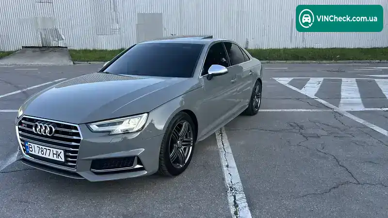 Audi S4 2018, фото з оголошення 1 з 21, VIN WAUB4AF40KA028405