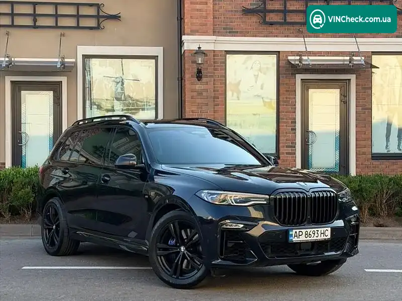 BMW X7 2020, фото з оголошення 1 з 20, VIN WBACW010609C40322