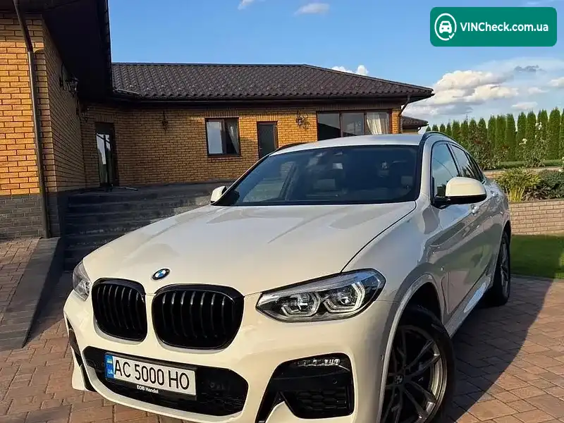 BMW X4 2020, фото з оголошення 1 з 20, VIN WBAVJ510709D35427