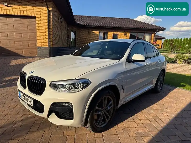 BMW X4 2020, фото з оголошення 2 з 20, VIN WBAVJ510709D35427
