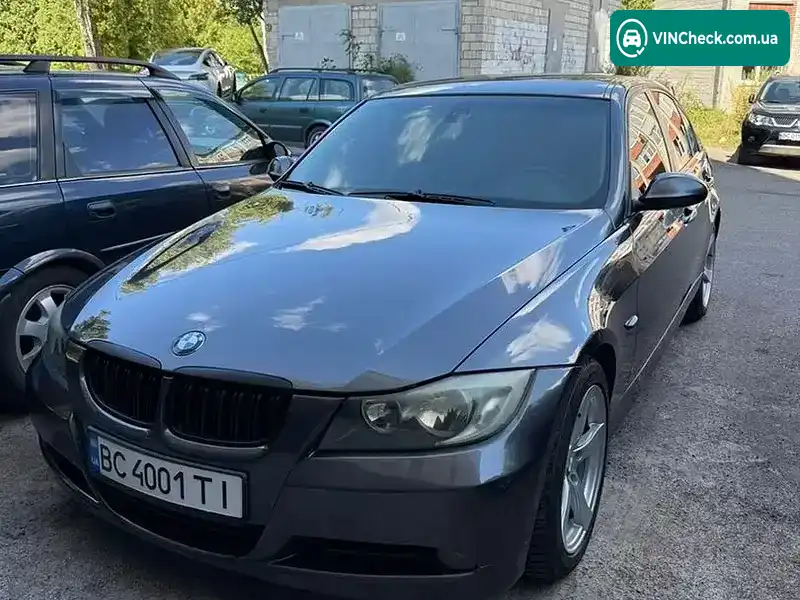 BMW 3 Series 2008, фото з оголошення, VIN WBAVG11090A290672