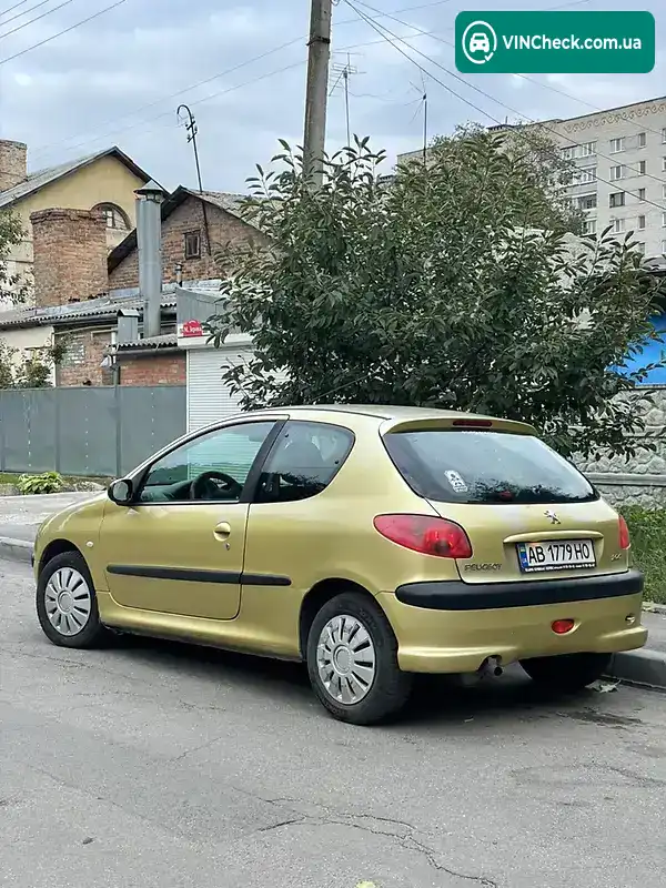 Peugeot 206 2004, фото з оголошення 1 з 20, VIN VF32CHFXF43810863