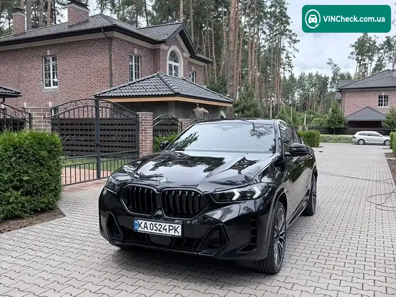 BMW X6 2025, фото з оголошення 1 з 20, VIN WBA21EY0409056233