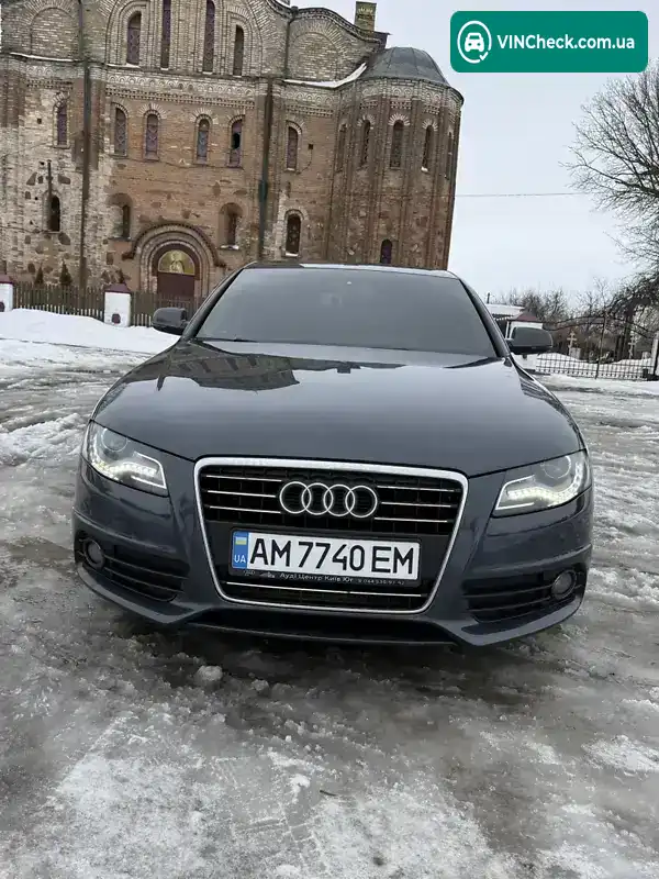 Audi A4 2009, фото з оголошення 1 з 10, VIN WAUZZZ8K1AN030939