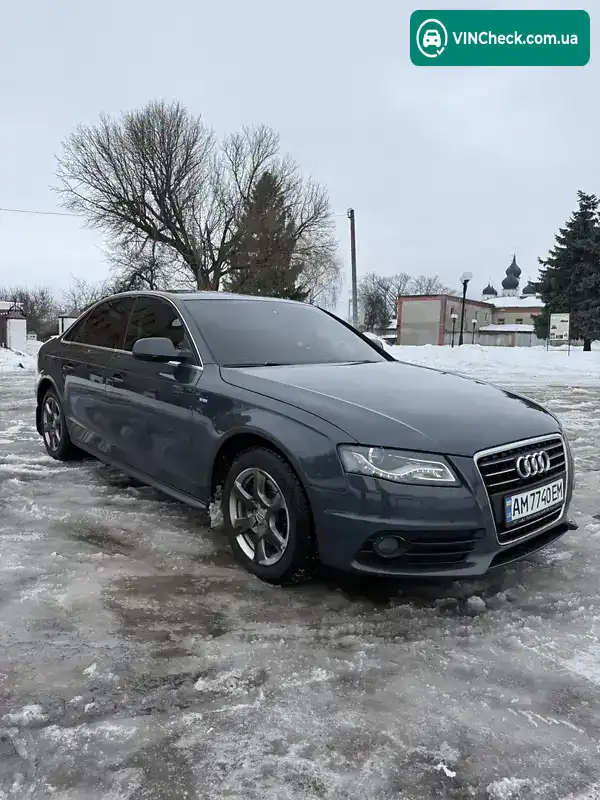 Audi A4 2009, фото з оголошення 2 з 10, VIN WAUZZZ8K1AN030939