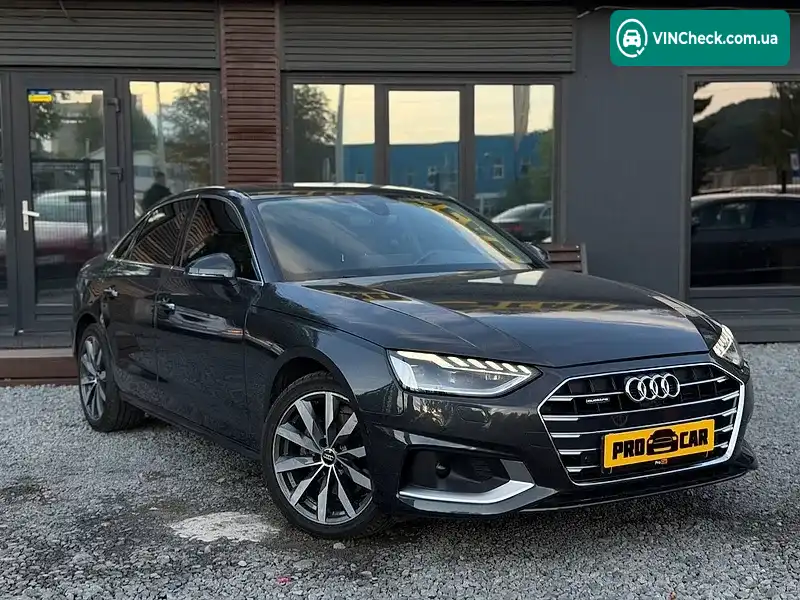 Audi A4 2021, фото з оголошення 2 з 20, VIN WAUBBAF48MA071964