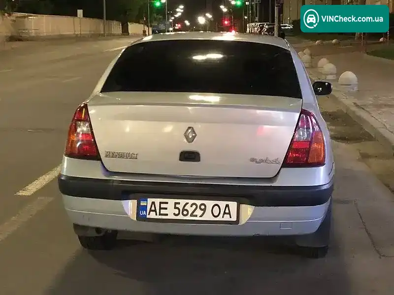 Renault Symbol 2004, фото з оголошення 1 з 6, VIN VF1LB0KC530240160