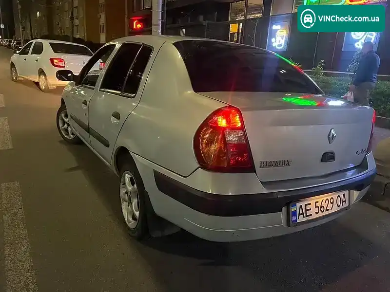 Renault Symbol 2004, фото з оголошення 2 з 6, VIN VF1LB0KC530240160