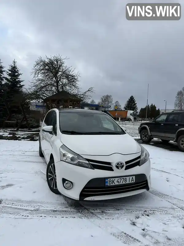 Toyota Verso 2013, фото з оголошення 1 з 21, VIN NMTDD26R30R097679